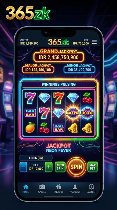 Pratinjau antarmuka maxslot88 — aplikasi APK resmi Android v2.5.6